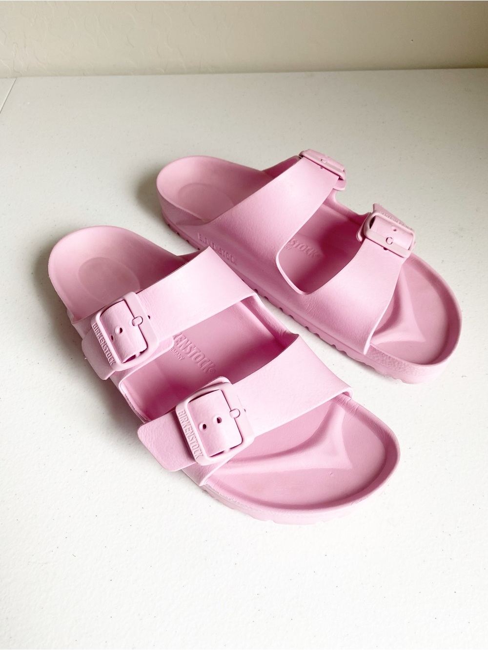 Birkenstock Arizona EVA Sandal in Fondant Pink Size 9